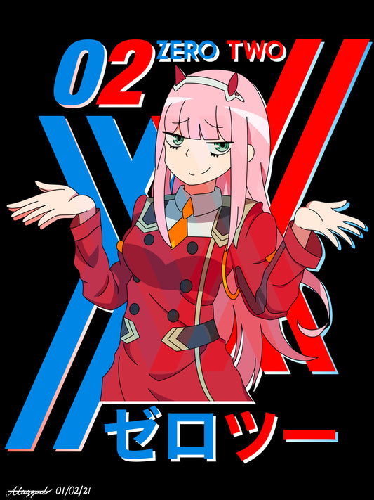 Zero Two Unisex Tshirt