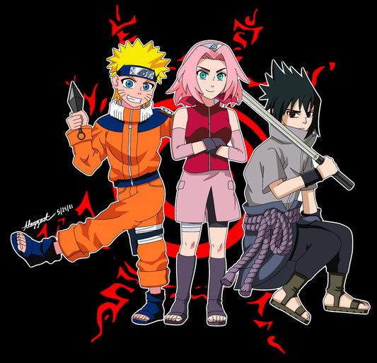 Naruto And Friends