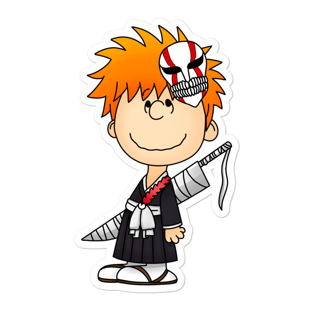 Ichigo Kurosaki Bubble-free stickers